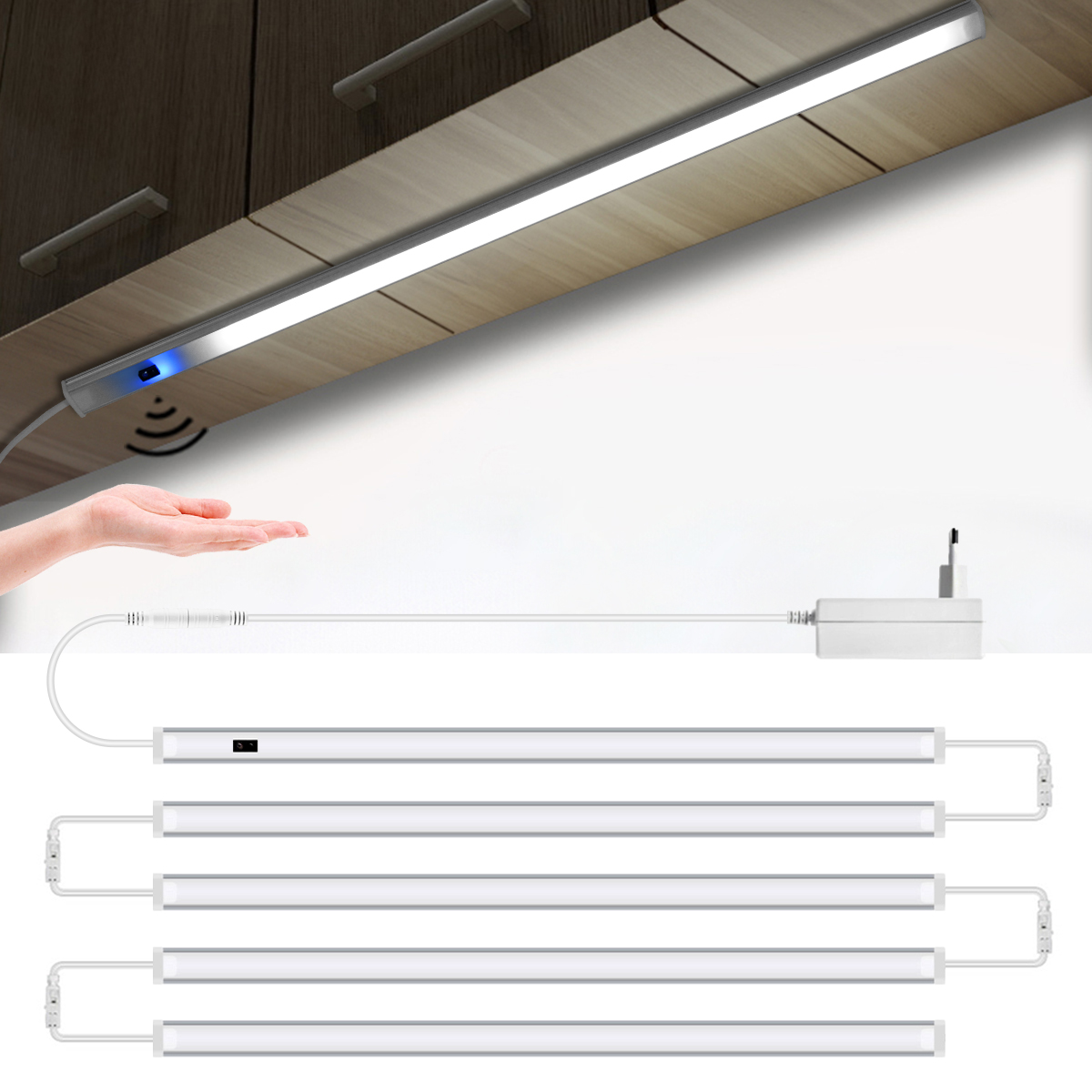 Kitchen Appliances Cabinet - USB Kitchen LED Lights Under Cabinet
