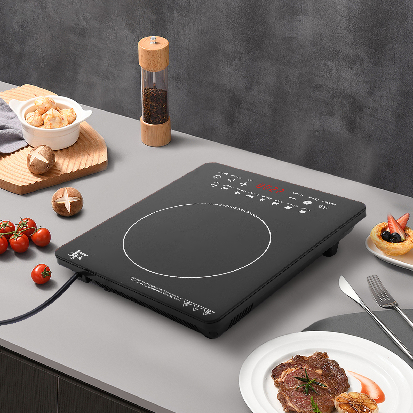 Electric Induction Cooker, Ind - Induction Cooktop Portable ulasan dan harga