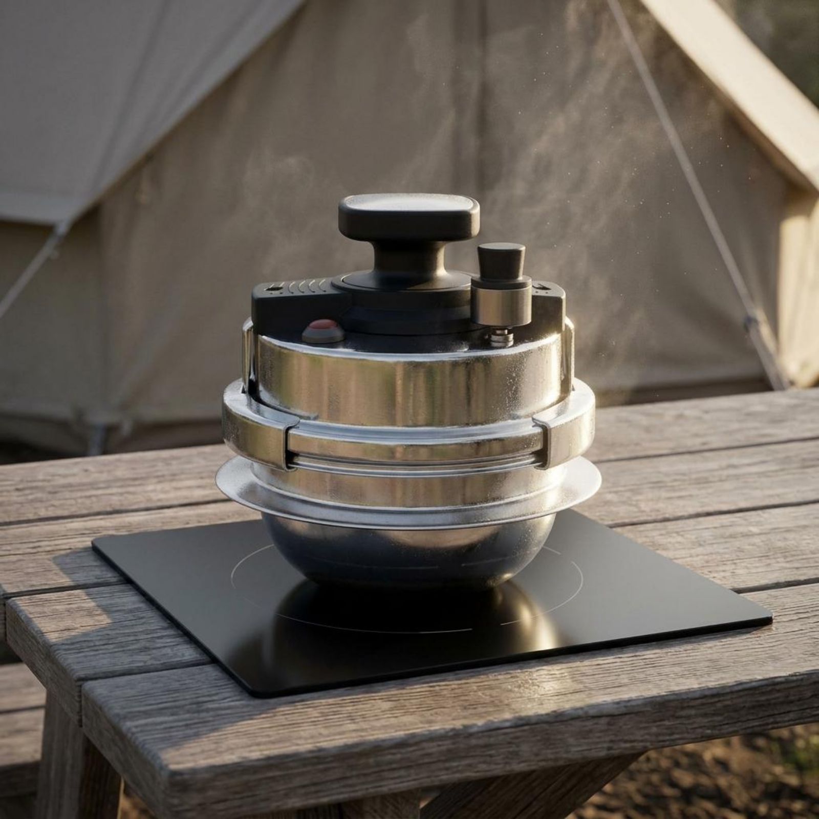 Portable Pressure Cooker Cookt - Induction Cooktop Portable ulasan dan harga