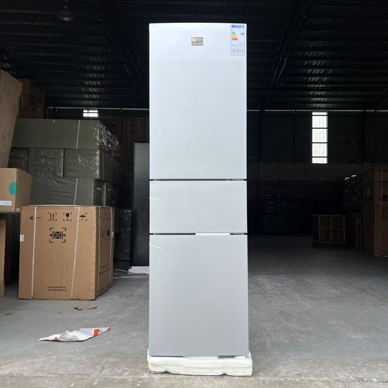 250L Vertical 3 Door Fridge Si - Kitchen Appliances Direct ulasan dan harga