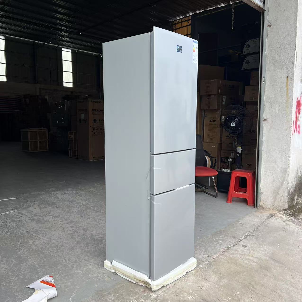 250L Vertical 3 Door Fridge Si - Kitchen Appliances Direct ulasan dan harga