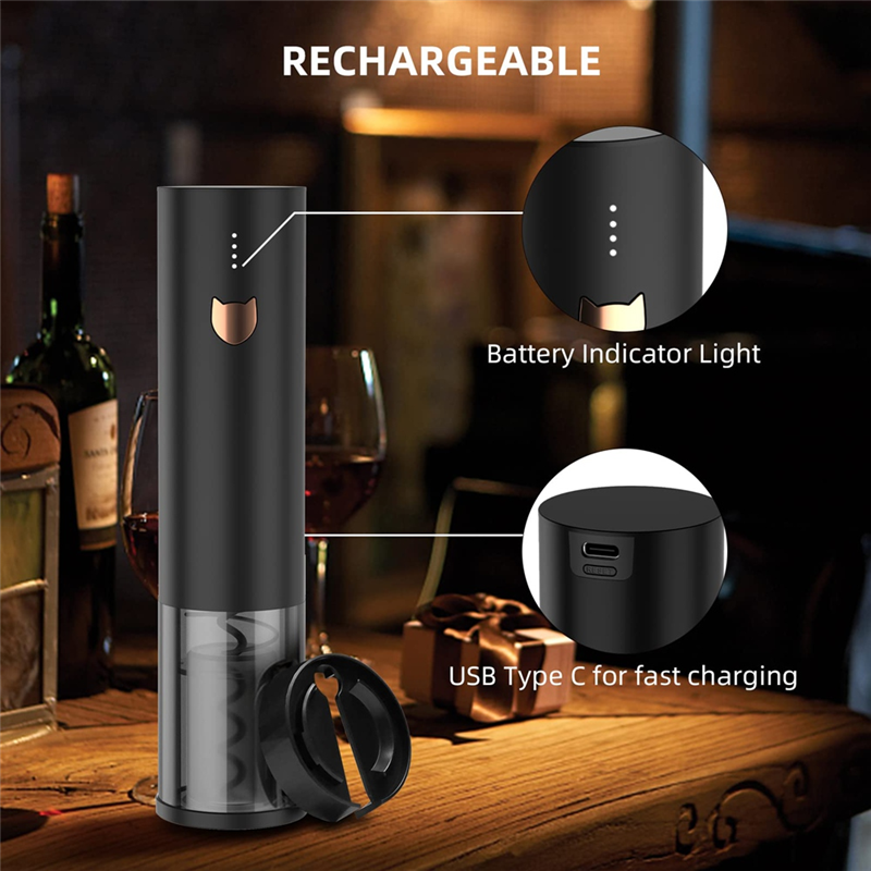 【FUXQ】Electric Cordless Wine O - Wine Opener Electric ulasan dan harga