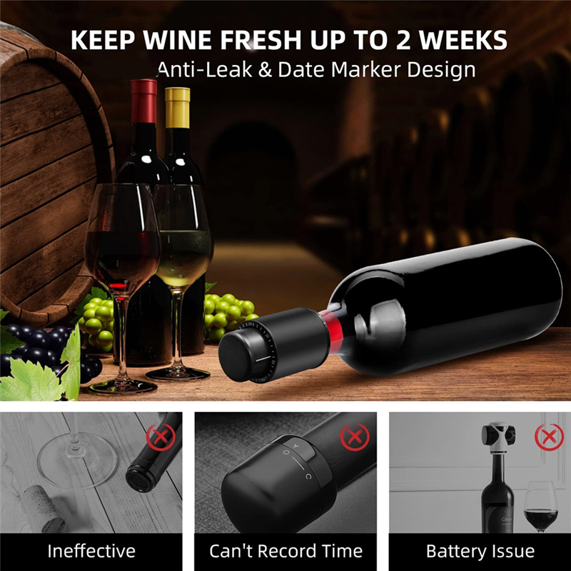 【FUXQ】Electric Cordless Wine O - Wine Opener Electric ulasan dan harga