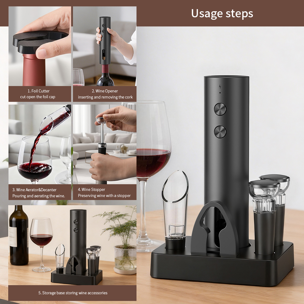 Electric Wine Bottle Opener Se - Wine Opener Electric ulasan dan harga