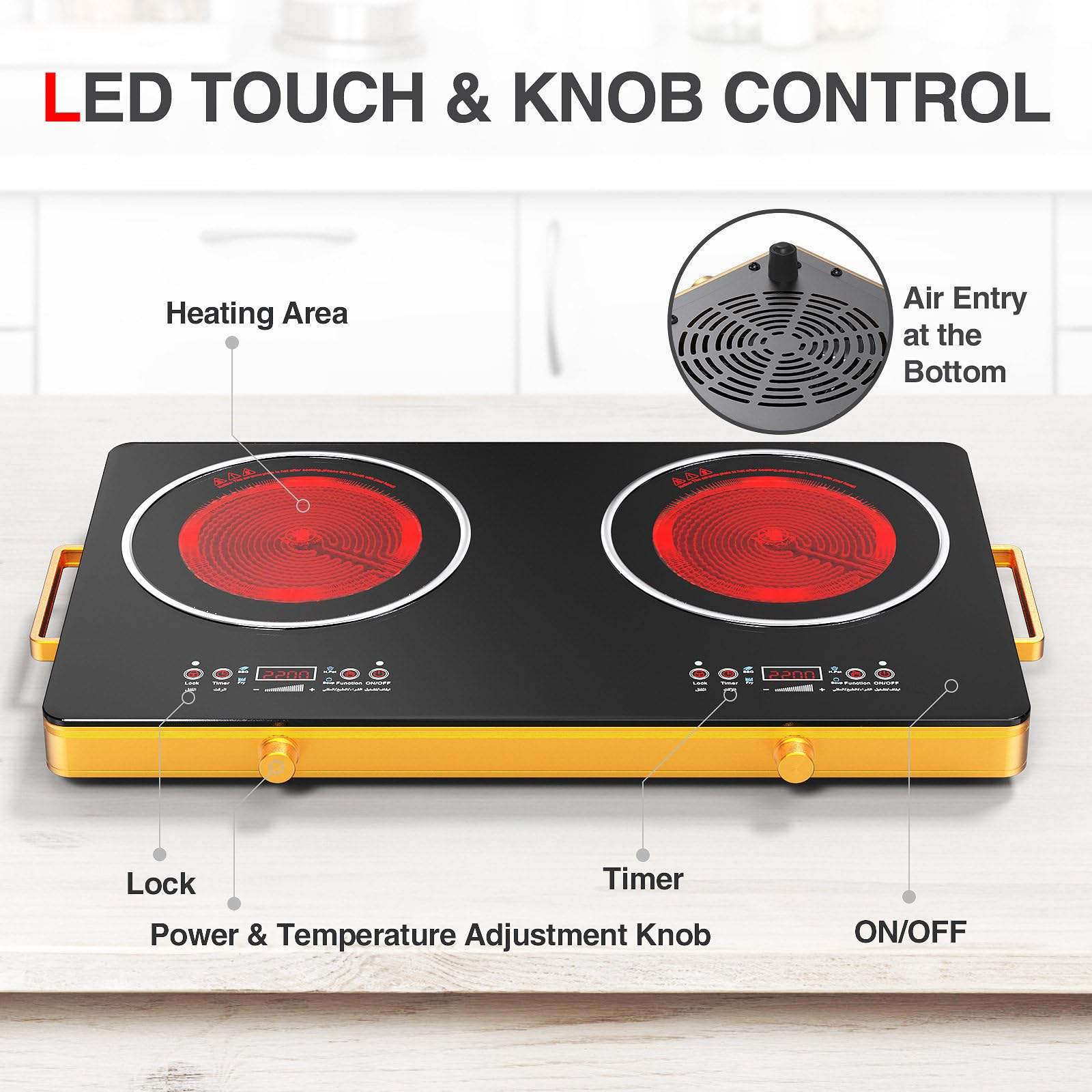 Lovfe Wholesale Best Kitchen A - Induction Cooktop Portable ulasan dan harga