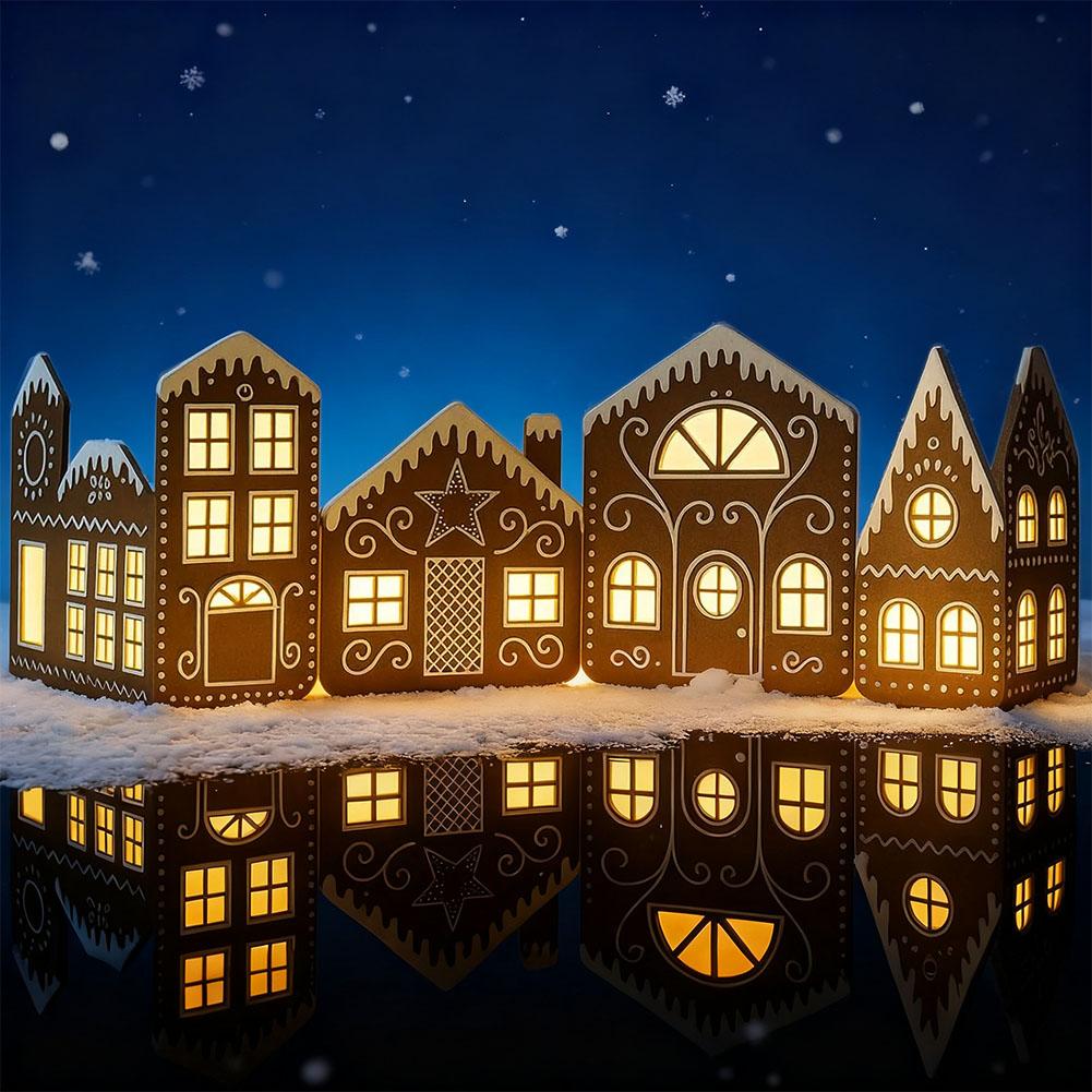 Christmas Gingerbread House Ca - Kitchen Appliances Cabinet ulasan dan harga