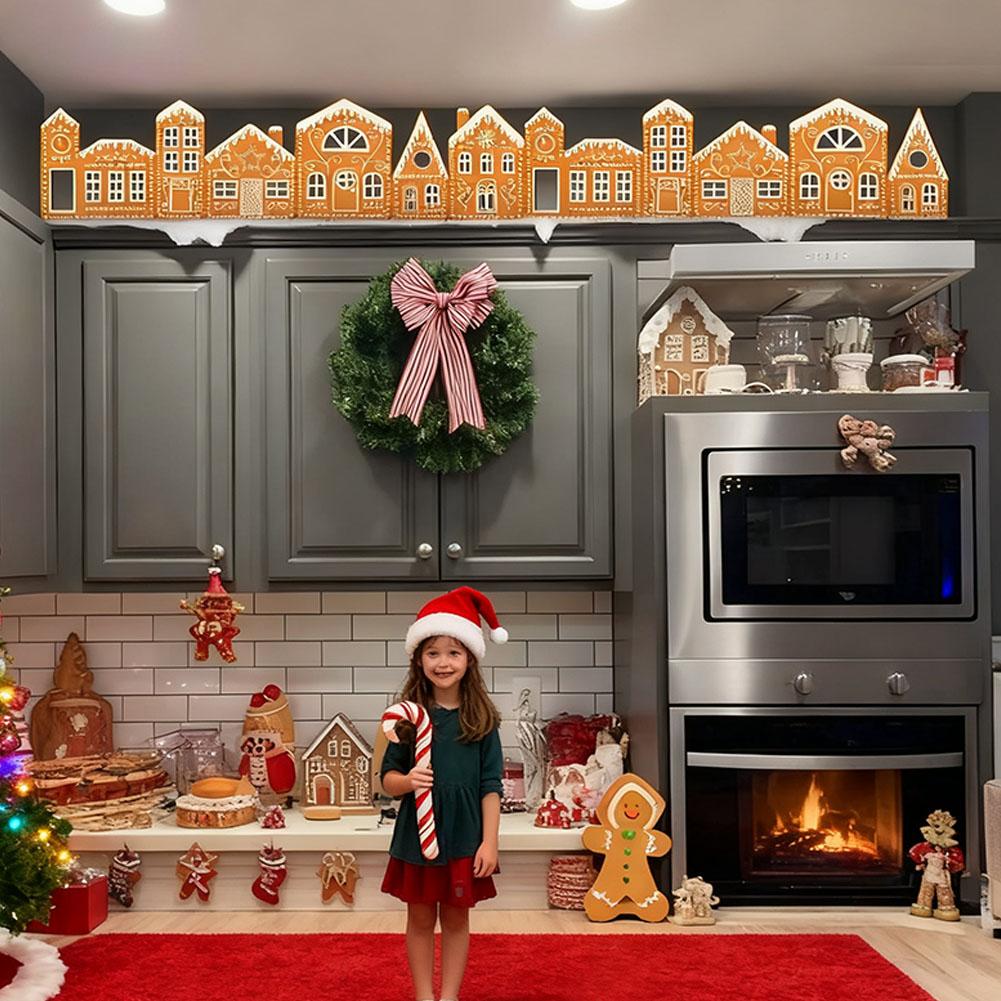 Christmas Gingerbread House Ca - Kitchen Appliances Cabinet ulasan dan harga