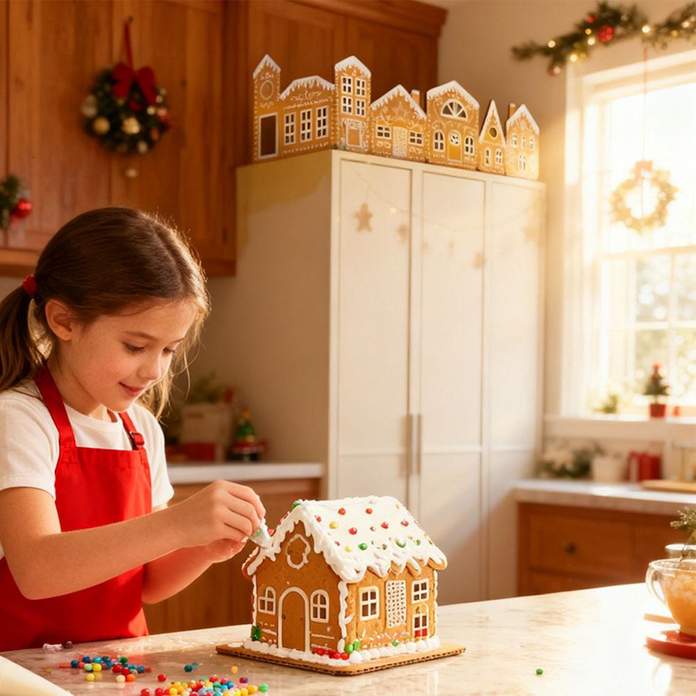 Christmas Gingerbread House Ca - Kitchen Appliances Cabinet ulasan dan harga