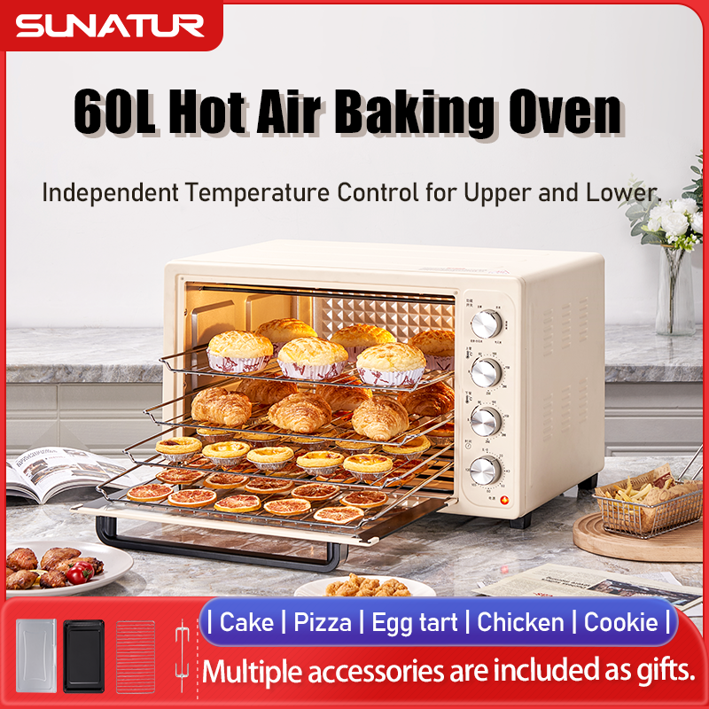 SUNATUR 2200w hot air circulat - Bread Maker Machine ulasan dan harga