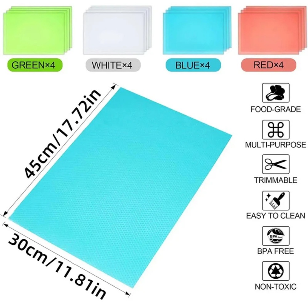 4PCS/Set Refrigerator Lining K - Kitchen Appliances Cabinet ulasan dan harga