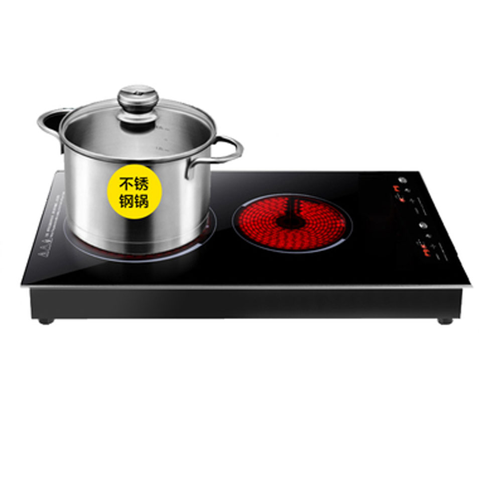 Electric Double Heating Stove  - Induction Cooktop Portable ulasan dan harga