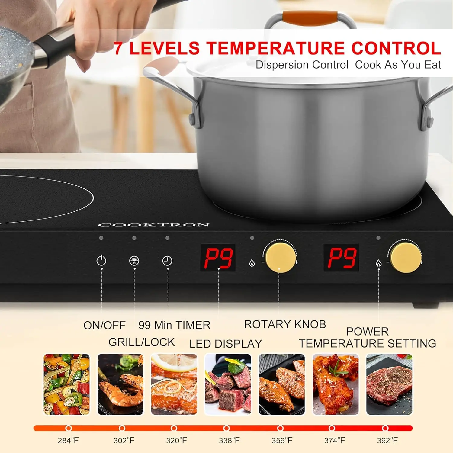 Portable Induction Cooktop 2 B - Induction Cooktop Portable ulasan dan harga